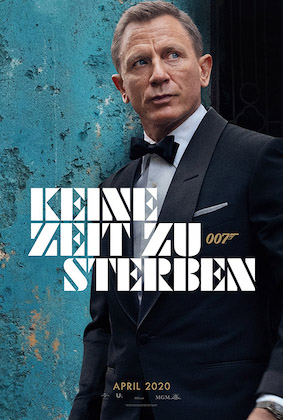 Freiluftkino Rehberge
Freitag, 12.08.2022, 20:45
James Bond - Keine Zeit zu sterben
dt. Fassung
Klick für mehr Information und Online-Ticket!